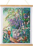 Crystal Art Scroll Kit Garden Stroll
