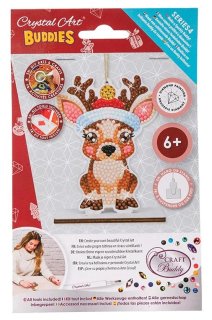 Crystal Art Buddies Diamond Painting Ornaments Kit Deer