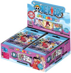 2025 One-Piece Series 2 Cybercel Trading Cards - Boite