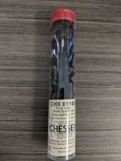 Glass Stones opale noire givrée