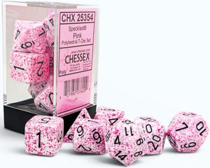 Chessex - Speckled 7 Dice Set Polyhedral Pink