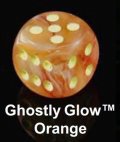 Ghostly Glow 7-Die Set Orange/Yellow