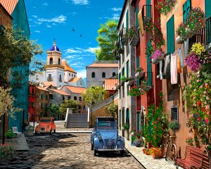 Figured Art - Ruelle à Coblestone