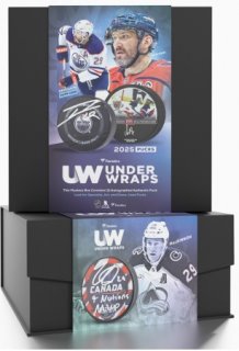 2025 Fanatik Underwraps Signed Hockey Pucks