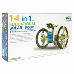 14 in 1 Educational Solar Robot Kit/Ensemble d'un Robot Solaire Éducatif 14 en 1