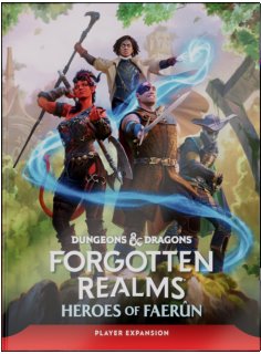 DND Forgotten Realms Heroes Of Faerun Player Expansion