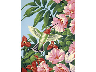 Paintworks - Colibri Et Fuchsias