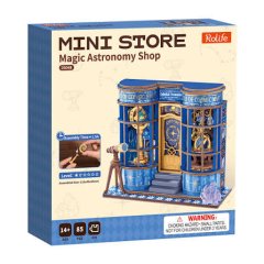 Rolife Magic Astronomy Shop DIY Miniature House Kit (85 PCS)