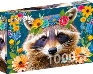 Enjoy - Floral Raccoon - 1000 PCS
