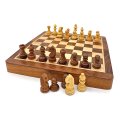 Mind Matters Wooden Chess Set 30cm Fabriqué à la Main, Pièces Magnétiques