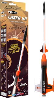 Estes Laser X2 Flying  Model Rocket Kit