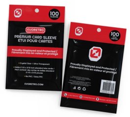 EvoRetro Premium Card Sleeve Sans PVC 100 Sleeves