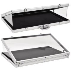 EvoRetro Clear Top Display Locking Show Case 24 X 20 X 3