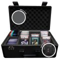 EvoRetro XL Graded Card Case Aliminium 4 Rangées TSA Lock Gris