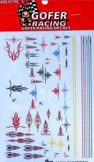 Pinstriping Decal Sheet