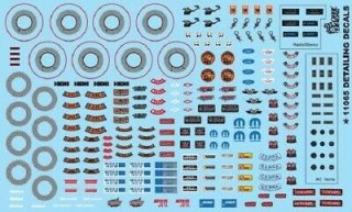 Gofer Raing Decals - Detailing Decals