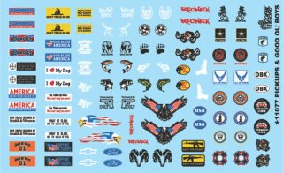 Gofer Racing Pickups & Good Ol Boys 1/24 & 1/25 Decals