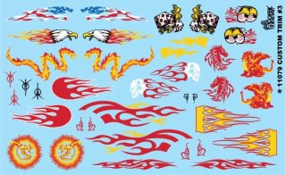 Gofer Racing Custom Trim #3 1/24 & 1/25 Decals