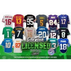 2025 Gold Rush Football Jersey Edition 1