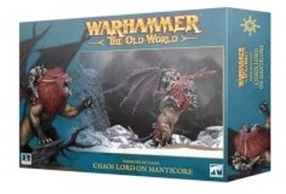 Warhammer - The Old World - Warriors Of Chaos - Chaos Lord On Manticore