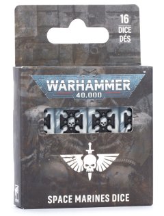 Warhammer 40000 Space Marines Dice