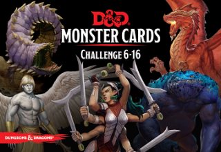 Dungeons & Dragons - Monster Cards Challenge 6-16