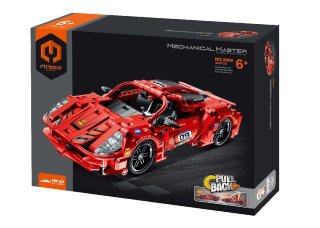 IM.Master Pull Back Super Car Red 437 PCS