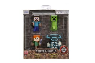 Jada Metalfigs Minecraft Classic 4 Pack