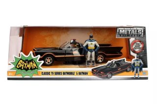 Die Cast Batman - Batmobile 1966 With 2 Figures