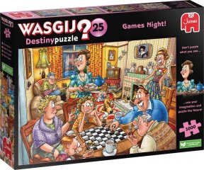 Jumbo 1000 Pièces Puzzle Wasgij? Destiny #25 Games Night!