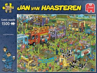 Jumbo 1500 Pièces Puzzle JVH Food Truck Festival