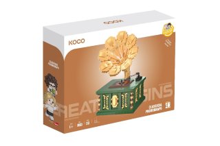 Koco Pocket Kingdom Builder Old-Fashioned Phonograph 2351 PCS