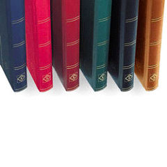 Classeur Pour Timbres 32 Pages Fond Noir - Noir