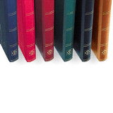 Classeur Pour Timbres 32 Pages Fond Blanc - Vert