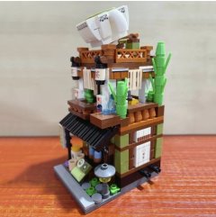 Loz Mini Block: Matcha Shop