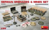 MiniArt German Grenades & Mines Set 1/35
