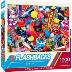 Master Pieces Puzzle Flashbacks Game On 1000 PCS