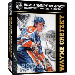 Master Pieces Puzzle Legends Of The Game Wayne Gretzky 500 Pcs