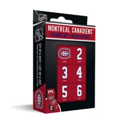 Nhl Set de 6 dés Canadien de Montréal / Dice Pack