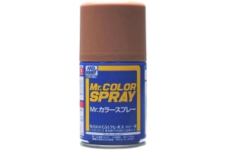 MR Hobby Color Spray S43 Semi Gloss Wood Brown 100ml