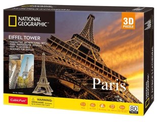 National Geographic Puzzle 3d Tour Eiffel