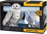 National Geographic Puzzle 3d Harfang des neiges
