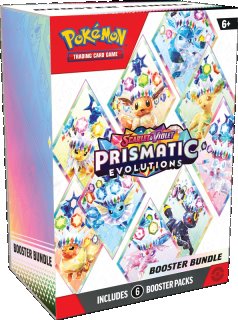 2025 Pokemon Sv8.5 Prismatic Evolutions - Booster Bundle
