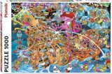 Piatnik 1000 Pièces Puzzle The Pink Pirate