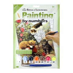 Royal & Langnickel - Paint by Numbers - Kittens at Play