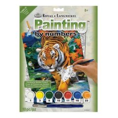 Royal & Langnickel - Painting by Numbers - On The Prowl (Tiger)