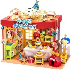 Puremind Snoopy Birthday Party Wooden kit Lightning