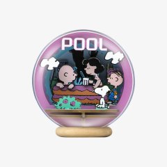 Puremind Snoopy Cool Pool Wooden Crystal Ball