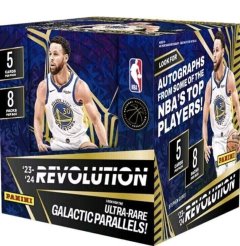 2023/24 Panini Revolution NBA Basketball Hobby Paquet