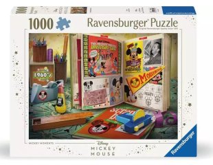 Ravensburger Puzzle -1960 Mickey Moments